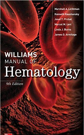 Williams Manual of Hematology, Ninth Edition 9th Edition