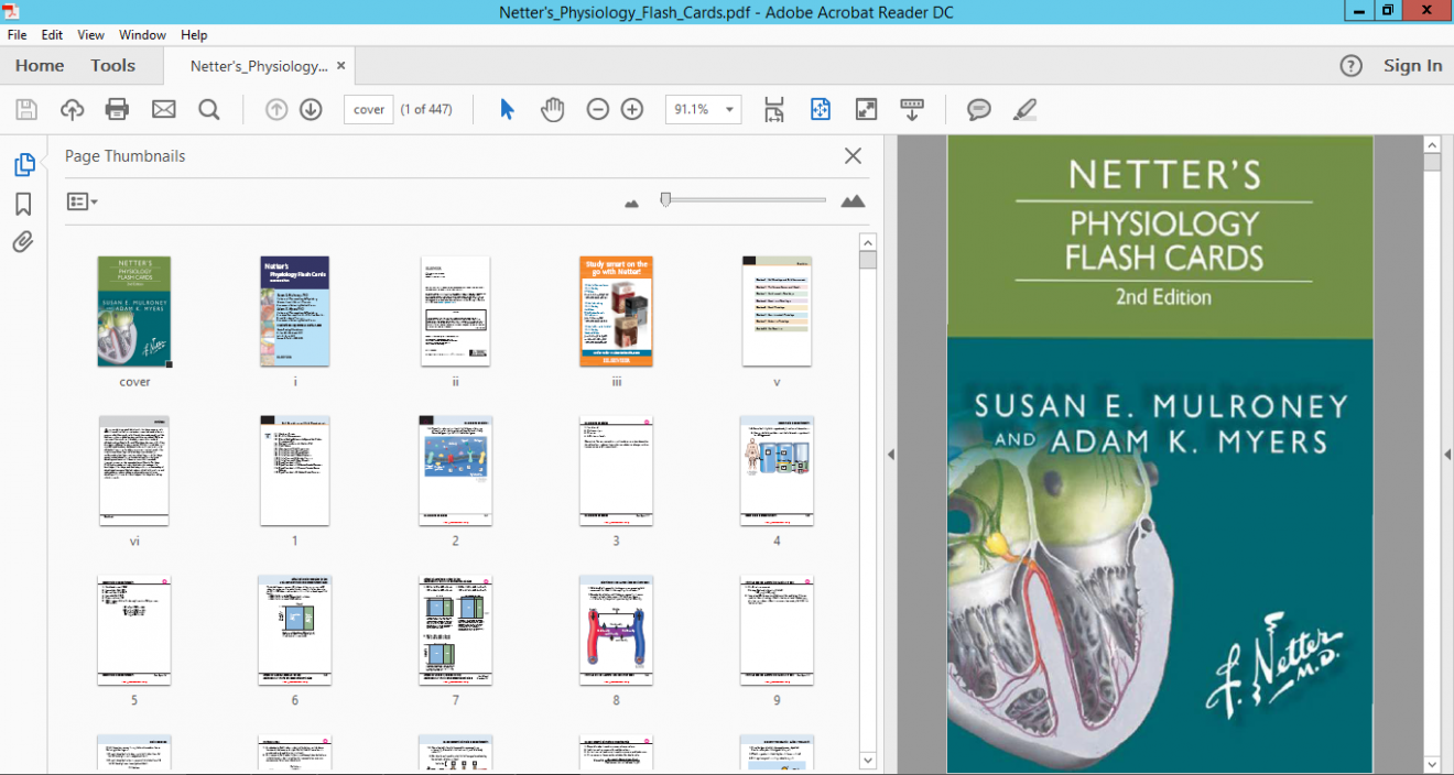Netter’s Physiology Flash Cards, 2e (Netter Basic Science) 2nd Edition ...