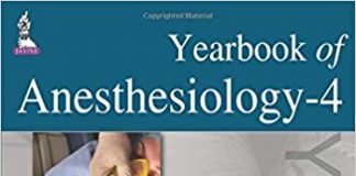 Yearbook of Anesthesiology 4 1st Edition