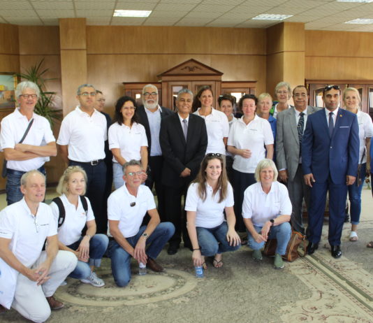 prof. yusuf elgharabawy with the dutch team