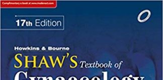 Howkins & Bourne, Shaw's Textbook of Gynecology 17th Edition