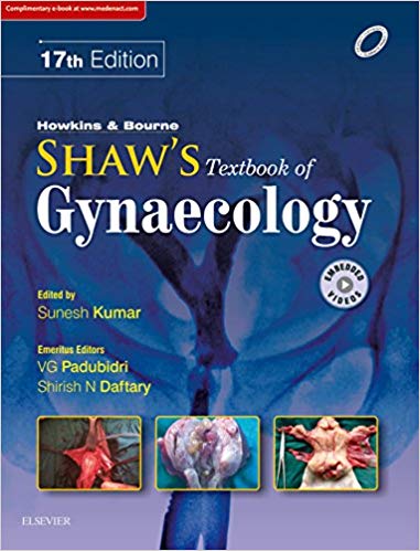 Howkins & Bourne, Shaw's Textbook of Gynecology 17th Edition