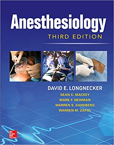 LONGNECKER Anesthesiology 3rd Edition
