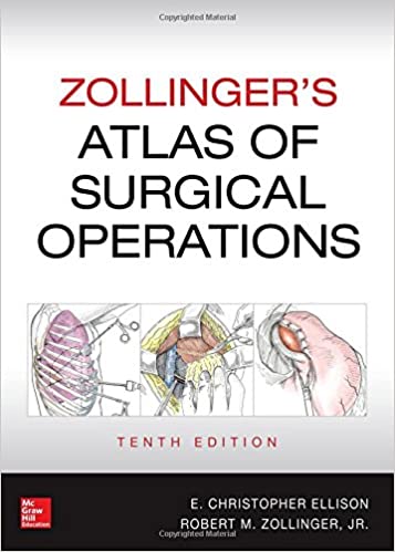 Zollinger's Atlas of Surgical Operations 10th Edition