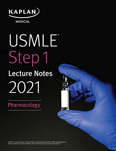USMLE Step 1 Lecture Notes 2021: Pharmacology PDF
