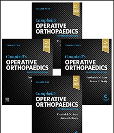 Campbell's Operative Orthopaedics 4-Volume Set 14th Edition PDF