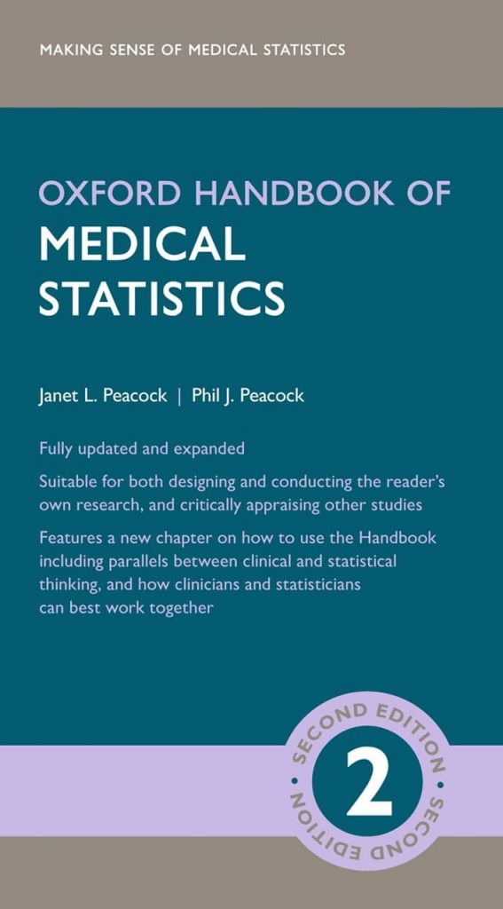 Oxford Handbook of Medical Statistics 2nd Edition PDF CtsQena