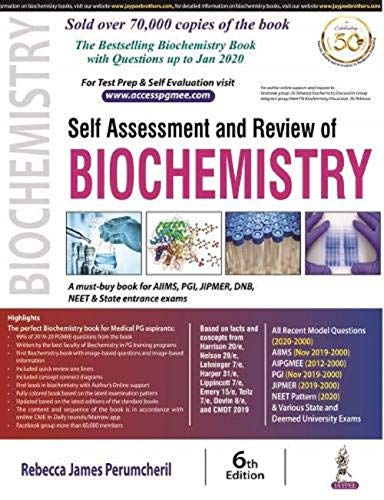 Self Assessment and Review of Biochemistry 6th Edition PDF